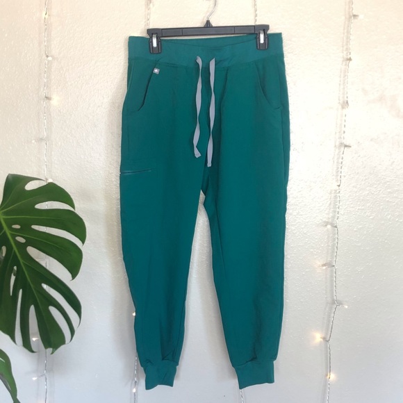 Figs Pants - Hunter green FIGS Zamora Scrub Bottom